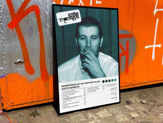 Arctic Monkeys &Quot;Whatever People Say I Am That What Im Not&Quot; / Album Cover Poster 8