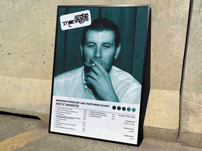 Arctic Monkeys &Quot;Whatever People Say I Am That What Im Not&Quot; / Album Cover Poster 10