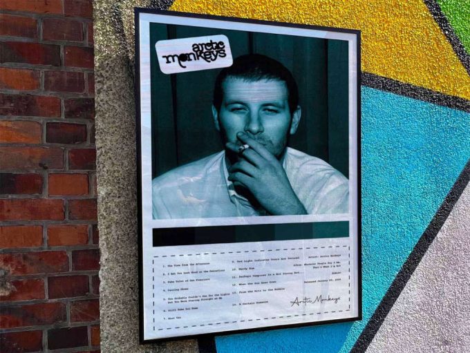 Arctic Monkeys &Quot;Whatever People Say I Am Thats What Im Not&Quot; Album Cover Poster #4 2