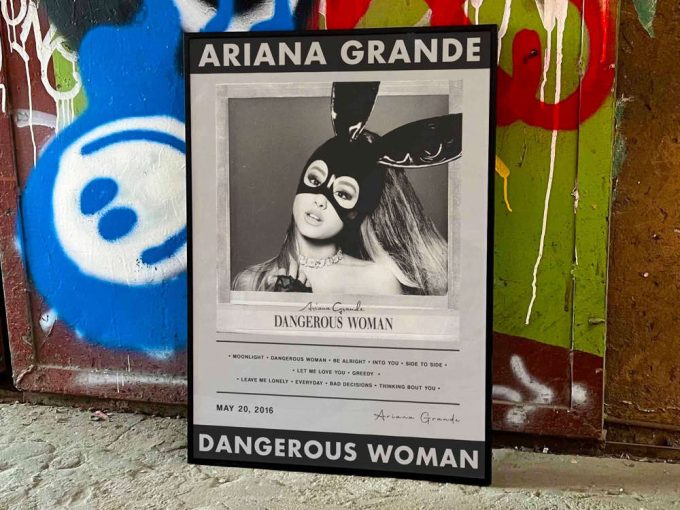 Ariana Grande &Quot;Dangerous Woman&Quot; Album Cover Poster For Home Room Decor #8 2