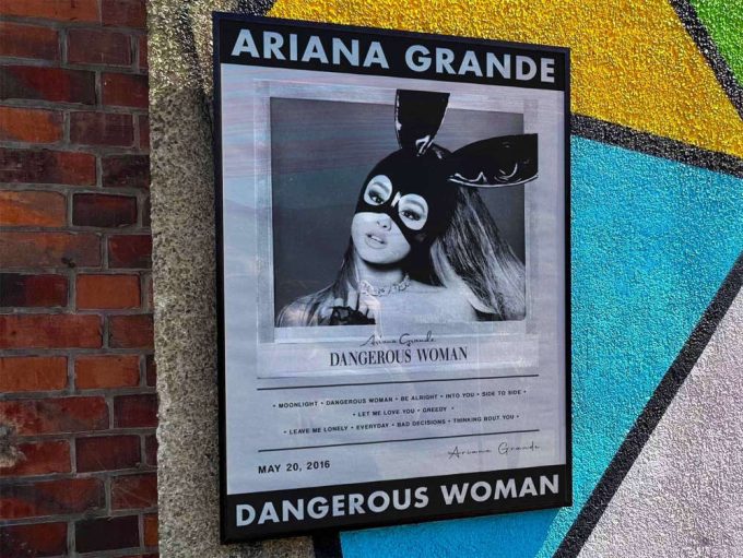 Ariana Grande &Quot;Dangerous Woman&Quot; Album Cover Poster For Home Room Decor #8 3