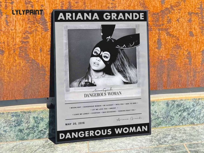 Ariana Grande &Amp;Quot;Dangerous Woman&Amp;Quot; Album Cover Poster For Home Room Decor #8 1