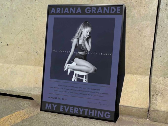 Ariana Grande &Quot;My Everything&Quot; Album Cover Poster #8 2