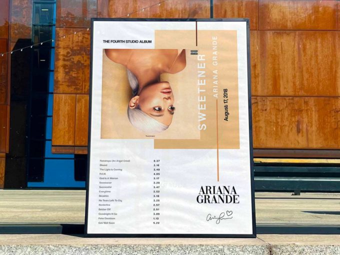 Ariana Grande &Quot;Sweetener&Quot; Album Cover Poster #3 2