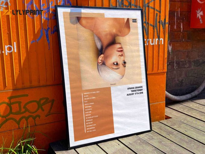 Ariana Grande &Amp;Quot;Sweetener &Amp;Quot; / Custom Album Cover Poster, Music Poster Wall Art, Digital Download, Music Lover Gift #1 1