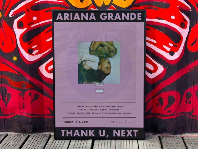 Ariana Grande &Quot;Thank U, Next&Quot; Album Cover Poster For Home Room Decor #8 2