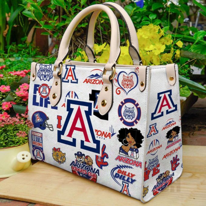 Arizona Wildcats 1 Leather Handbag Gift For Women 3
