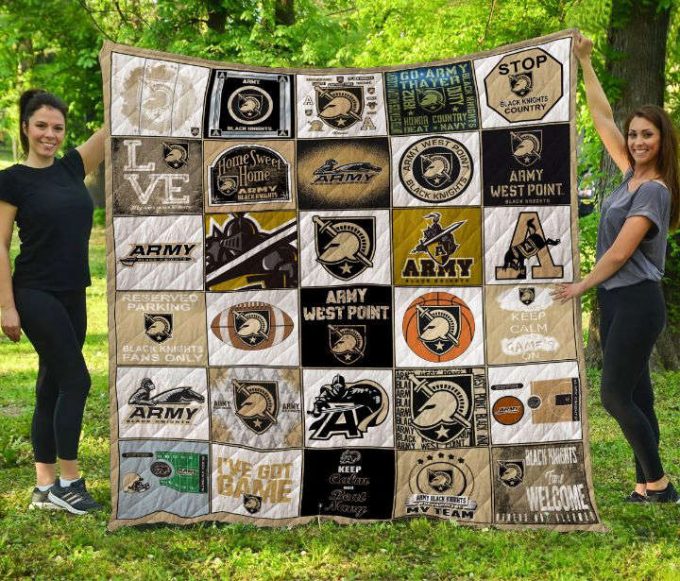 Army Black Knights 1 Quilt Blanket For Fans Home Decor Gift 2