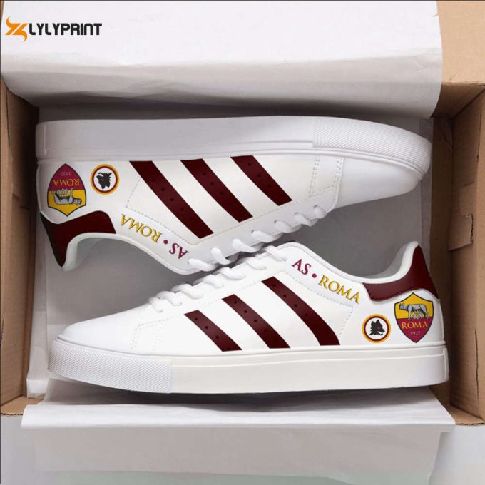 As Roma 3 Skate Shoes For Men Women Fans Gift 1