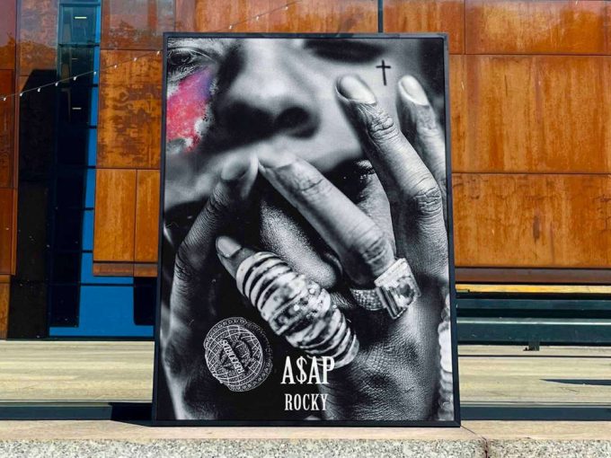 Asap Rocky &Quot;At Long Last Asap&Quot; Album Cover Poster #Fac No Tracks 3