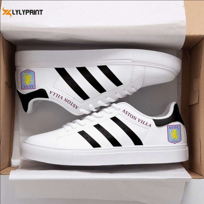 Aston Villa 2 Skate Shoes For Men Women Fans Gift 1