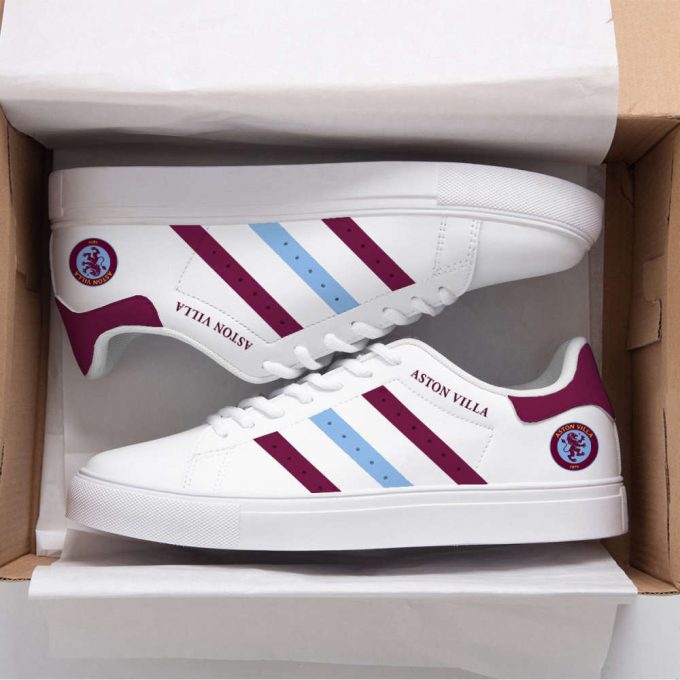 Aston Villa 6 Skate Shoes For Men Women Fans Gift 2