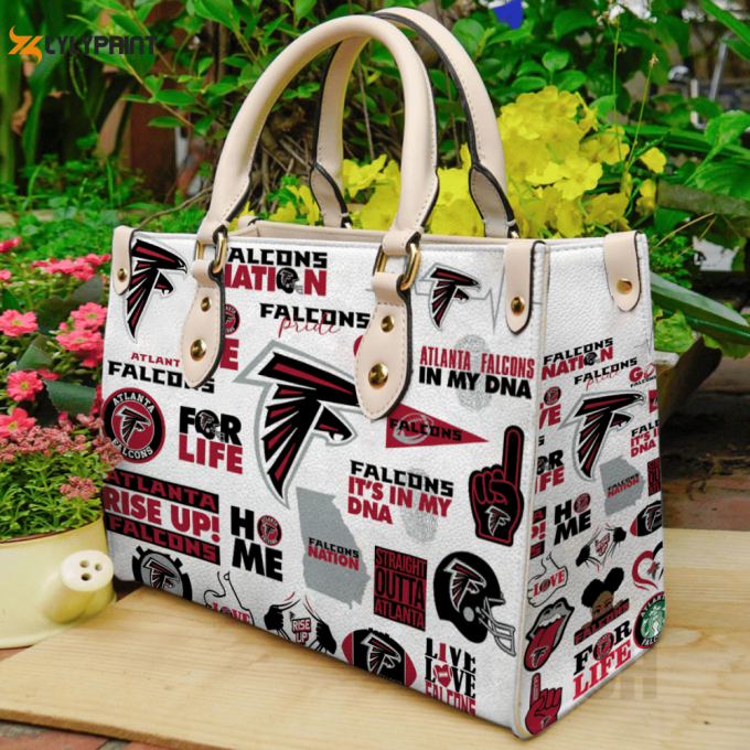 Atlanta Falcons Leather Hand Bag Gift For Women'S Day - Perfect Women S Day Gift Ch 1