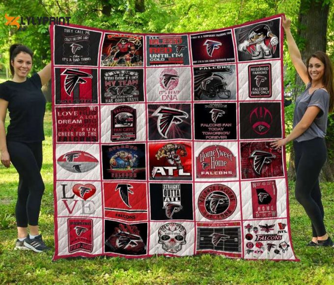 Atlanta Flcons 3D Customized Quilt Blanket For Fans Home Decor Gift 1