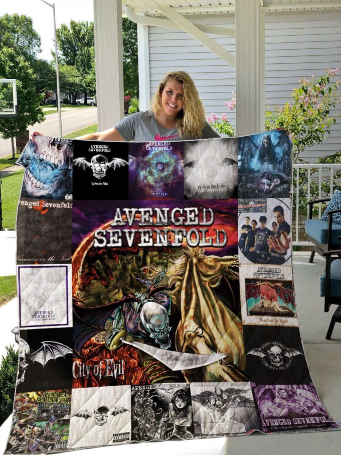 Avenged Sevenfold 1 Quilt Blanket For Fans Home Decor Gift 3