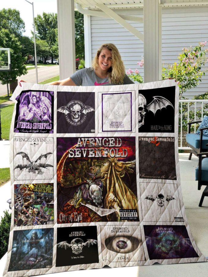 Avenged Sevenfold Quilt Blanket For Fans Home Decor Gift 2