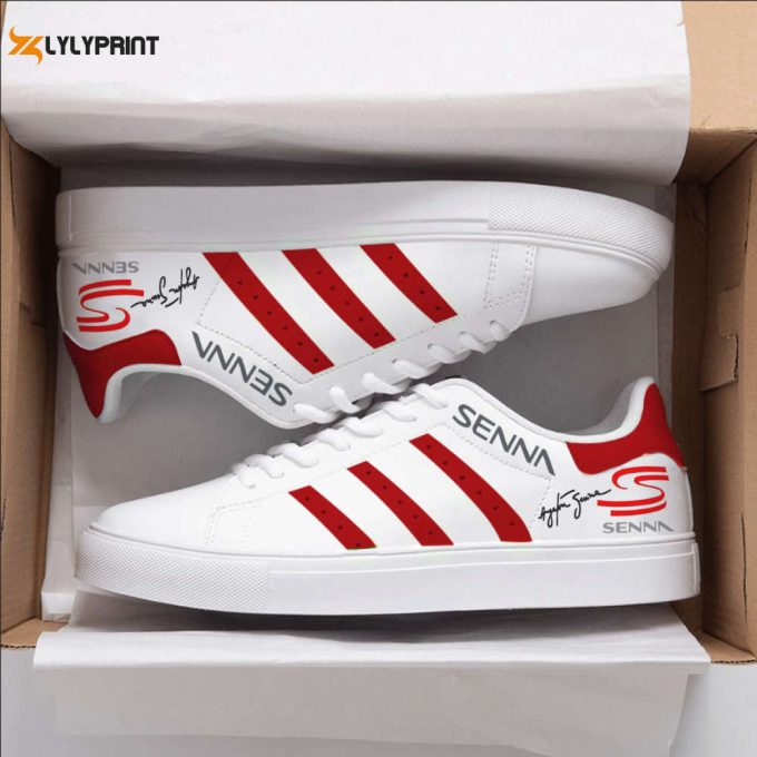 Ayrton Senna Skate Shoes For Men Women Fans Gift 1