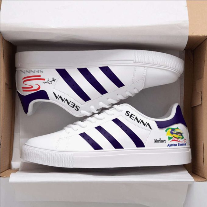 Ayrton Senna Skate Shoes For Men Women Fans Gift 2