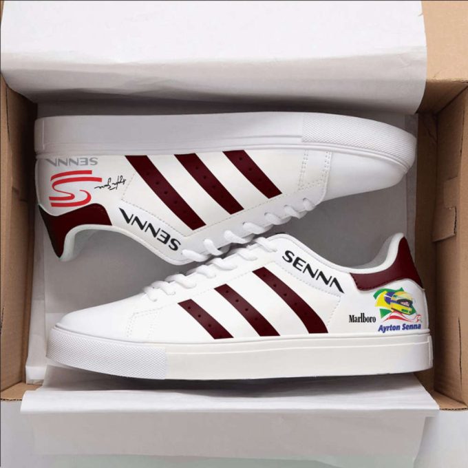 Ayrton Senna Skate Shoes For Men Women Fans Gift 2