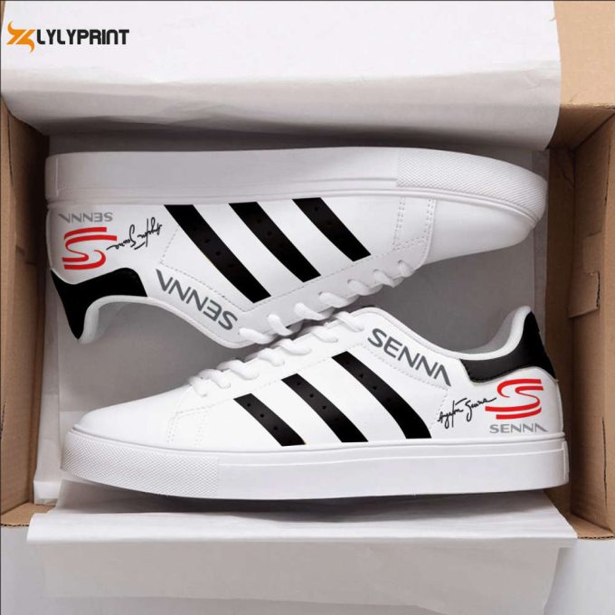 Ayrton Senna Skate Shoes For Men And Women Fans Gift 1