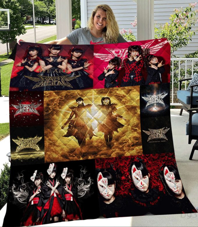 Babymetal Quilt Blanket For Fans Home Decor Gift 2