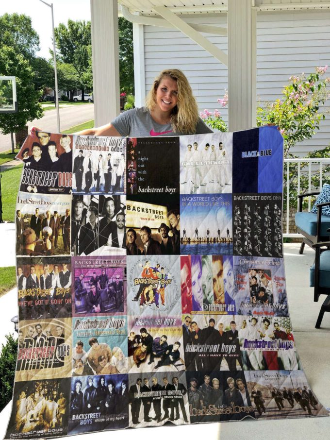 Backstreet Boys 2 Quilt Blanket For Fans Home Decor Gift 2