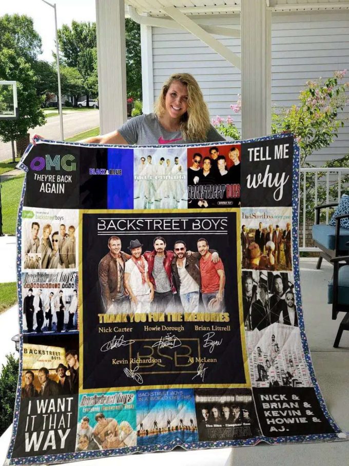 Backstreet Boys Quilt Blanket For Fans Home Decor Gift 2