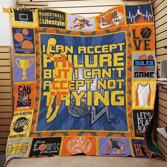 Basketball 3D Customized Quilt 1