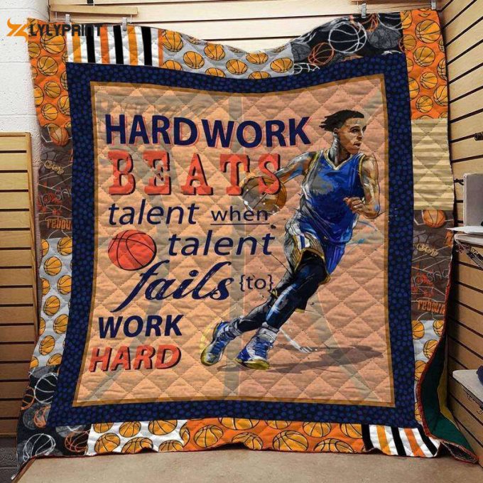 Basketball Customize Quilt Blanket For Fans Home Decor Gift 1