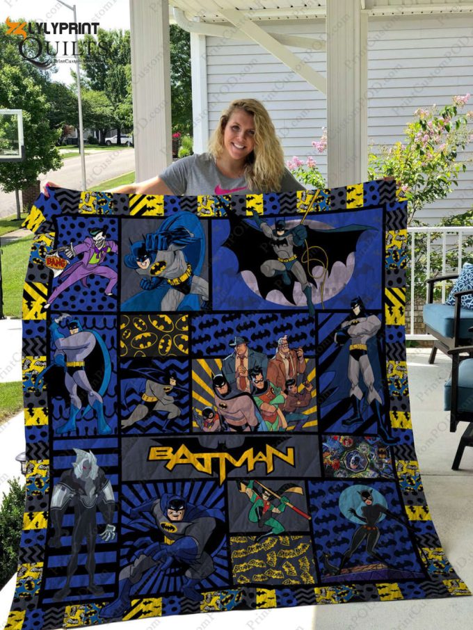 Batman 2 Quilt Blanket For Fans Home Decor Gift 1