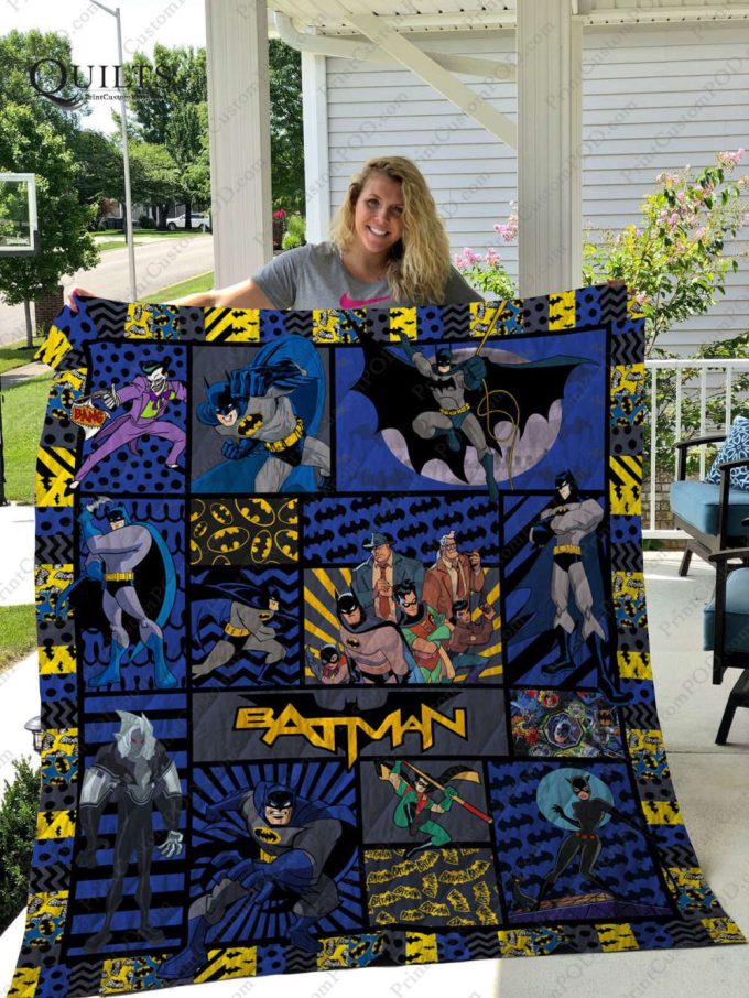 Batman 2 Quilt Blanket For Fans Home Decor Gift 2