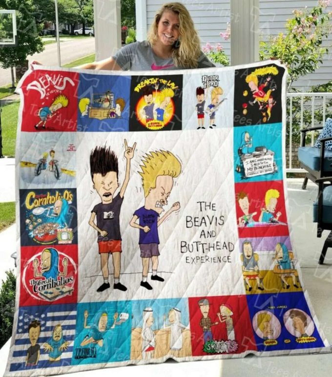 Beavis And Butt Head Quilt Blanket Home Decor Gift 2