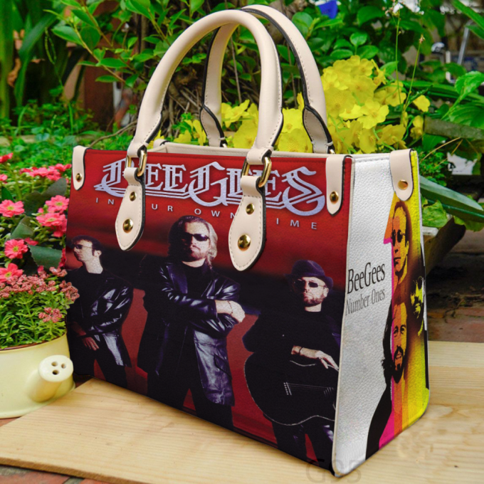 Bee Gees 4 Leather Hand Bag Gift For Women'S Day: Perfect Gift For Women S Day G95 2