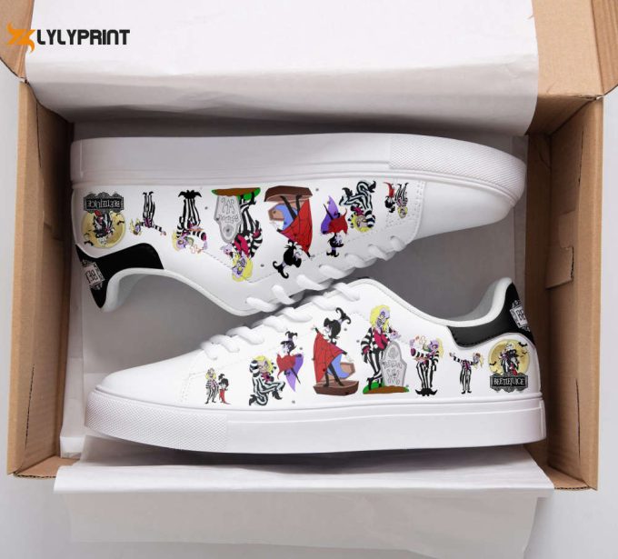 Beetlejuice Skate Shoes For Men Women Fans Gift 1
