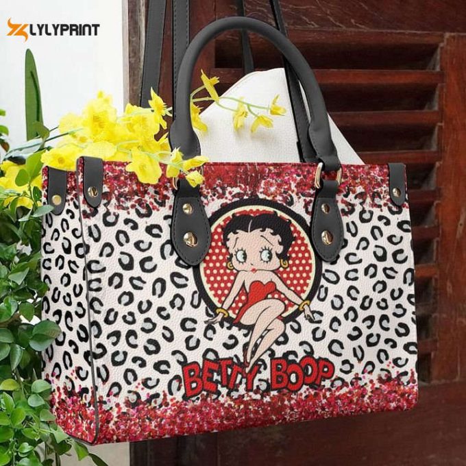 Betty Boop 1 Leather Bag For Women Gift 1