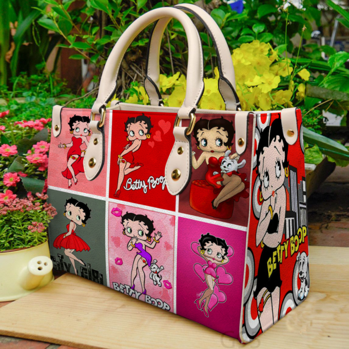 Betty Boop 1 Lover Leather Bag For Women Gift 2