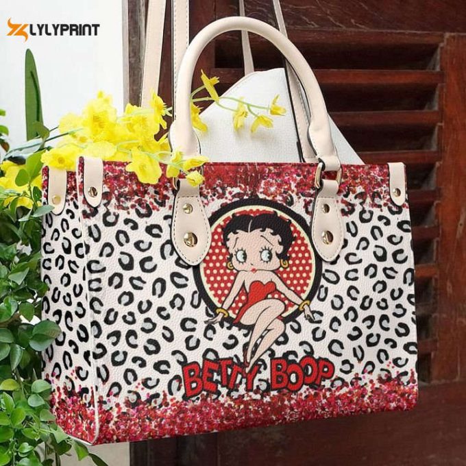 Betty Boop Leather Bag For Women Gift 1