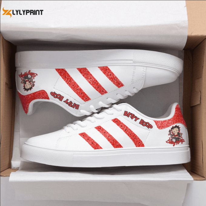 Betty Boop Skate Shoes For Men Women Fans Gift 1