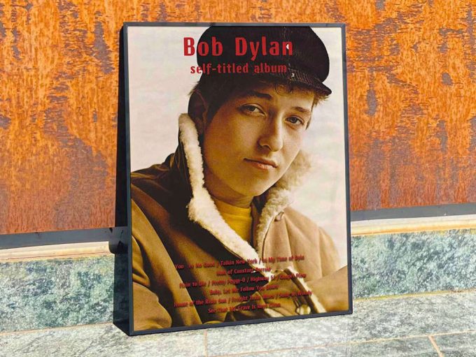 Bob Dylan &Quot;Bob Dylan&Quot; Album Cover Poster For Home Room Decor #Fac 2