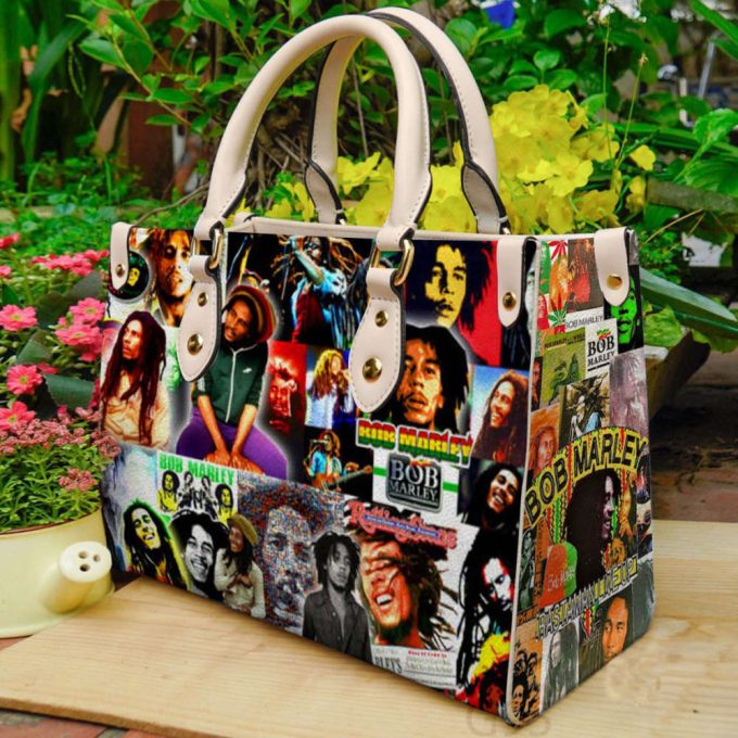 Bob Marley 3 Leather Handbag Gift For Women 2