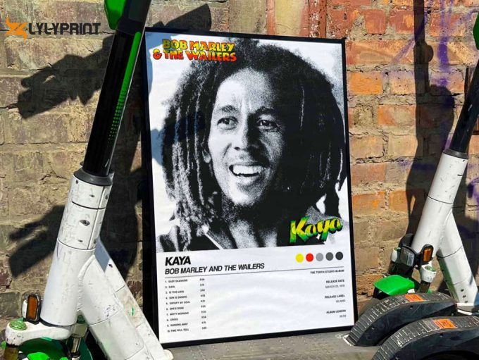 Bob Marley &Amp;Quot;Kaya&Amp;Quot; Album Cover Poster #6 1