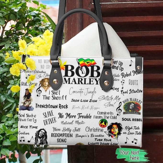 Bob Marley Leather Handbag Gift For Women 3