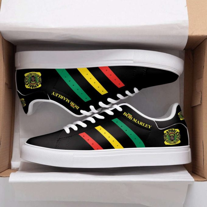 Bob Marley Skate Shoes For Men Women Fans Gift 3