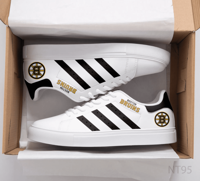 Boston Bruins Skate Shoes For Men Women Fans Gift 2