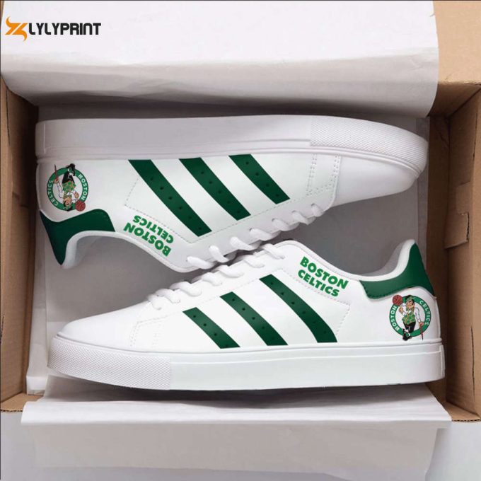 Boston Celtics Skate Shoes For Men Women Fans Gift 1