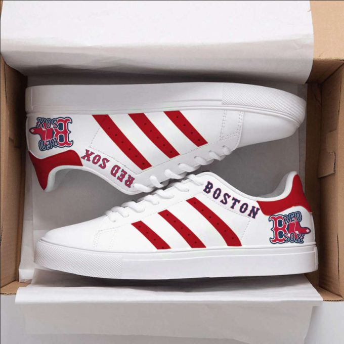 Boston Red Sox Skate Shoes For Men Women Fans Gift 2