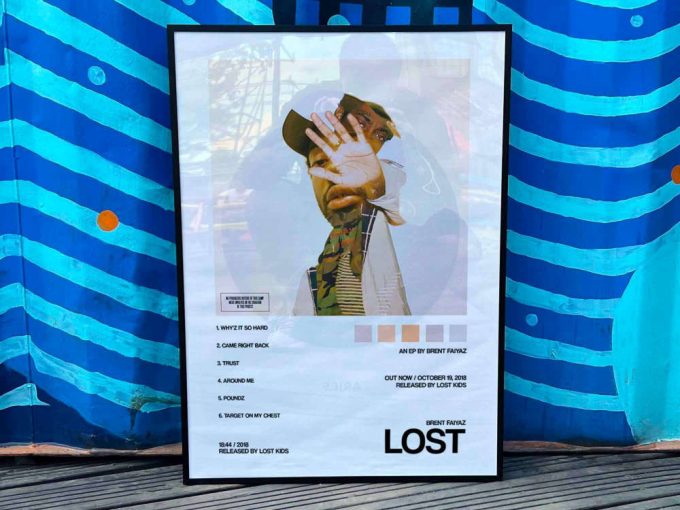 Brent Faiyaz &Quot;Lost&Quot; Album Cover Poster #2 2