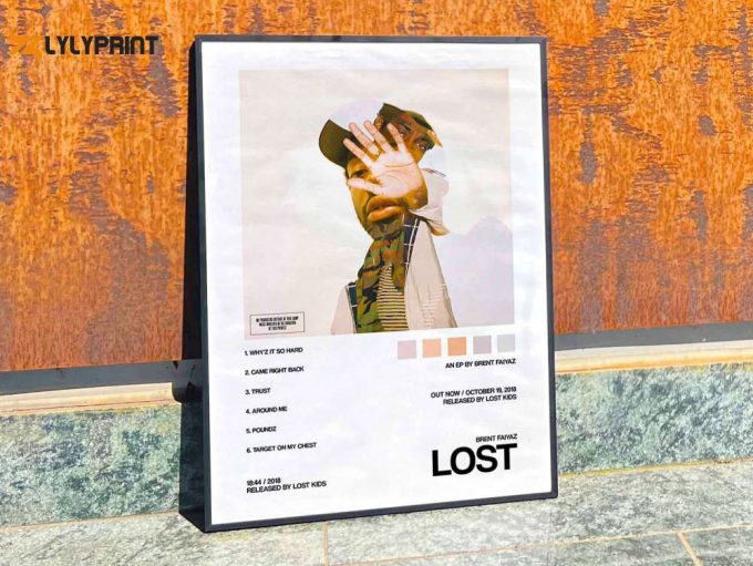 Brent Faiyaz &Amp;Quot;Lost&Amp;Quot; Album Cover Poster #2 1
