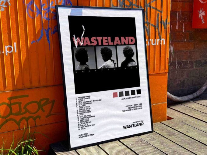 Brent Faiyaz &Quot;Wasteland&Quot; Album Cover Poster #2 2