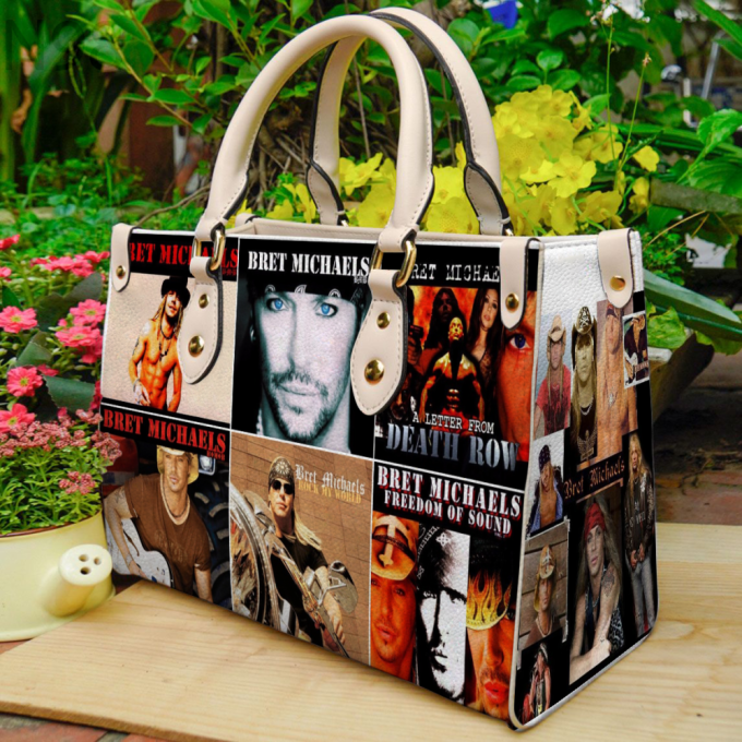 Bret Michaels Leather Handbag Gift For Women 2